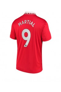 Manchester United Anthony Martial #9 Fotballdrakt Hjemme Klær 2022-23 Korte ermer